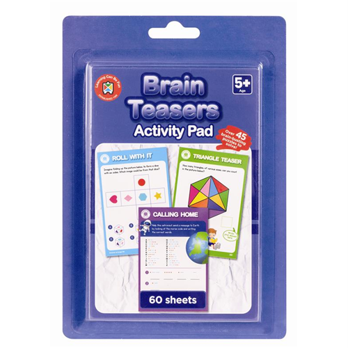 Brain Teasers! Activity Pad